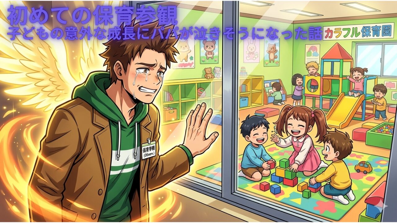 初めての保育参観